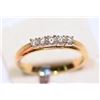 Image 1 : 14KT GOLD DIAMOND RING MSRP $1398