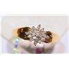 Image 2 : 14KT GOLD DIAMIOND RING MSRP $1025