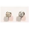 Image 1 : 14KT GOLD DIAMOND EARRINGS MSRP $5386