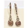 Image 1 : 14KT GOLD DIAMOND EARRINGS MSRP $8415