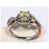 Image 2 : 14KT GOLD DIAMOND RING MSRP $9500