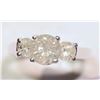 Image 1 : 14KT GOLD DIAMOND RING MSRP $8050