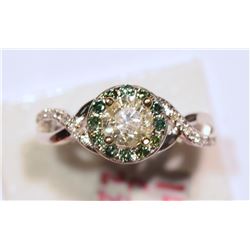 14KT GOLD DIAMOND RING MSRP $6500