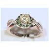 Image 2 : 14KT GOLD DIAMOND RING MSRP $6500