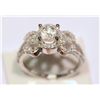 Image 1 : 14KT GOLD DIAMOND RING MSRP $10,100