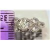 Image 2 : 14KT GOLD DIAMOND RING MSRP $10,100