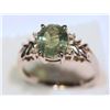 Image 3 : 14KT GOLD ALEXANDRITE, DIAMOND RING