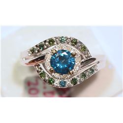 14KT GOLD DIAMOND RING MSRP $6150