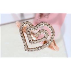 10KT GOKD DIAMOND RING MSRP $922