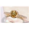 Image 2 : 14KT GOLD DIAMOND RING MSRP $4443