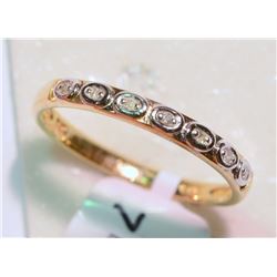 10KT GOLD DIAMOND RING MSRP $660