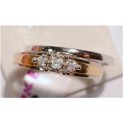 10KT GOLD RING SET MSRP $1299