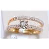 Image 1 : 10KT GOLD DIAMOND RING MSRP $1277