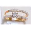 Image 2 : 10KT GOLD DIAMOND RING MSRP $1277