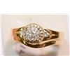 Image 1 : 10KT GOLD DIAMOND RING SET MSRP $1233