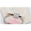 Image 1 : 14KT GOLD DIAMOND RING MSRP $3800