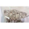 Image 2 : 14KT GOLD DIAMOND RING MSRP $13,737