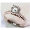 Image 3 : 14KT GODL DIAMOND RING MSRP $17,200