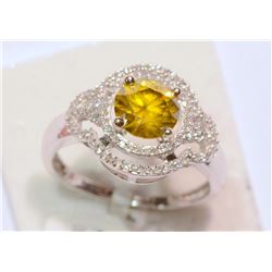 14KT GOLD DIAMOND RING MSRP $10,000