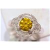 Image 2 : 14KT GOLD DIAMOND RING MSRP $10,000