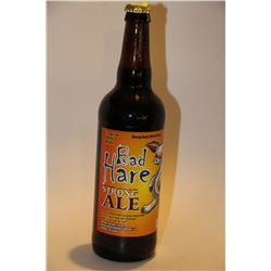 8 BOTTLES OF BADHARE STRONG ALE BEER