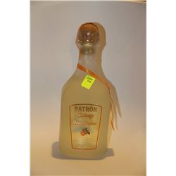 750ML BOTTLE OF PATRON CITRONGE EXTRA FINE ORANGE