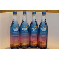4 BOTTLES OF PALM BAY ISLAND SPIRIT