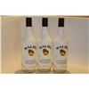 Image 1 : 3 BOTTLES OF MALIBU CARIBBEAN RUM