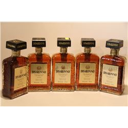 5 BOTTLES OF DISARONNO LIQUEUR