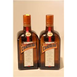 2 BOTTLES OF COINTREAU LIQUEUR