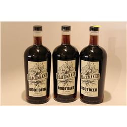 3 BOTTLES OF BLACKMAKER ROOT BEER LIQUEUR