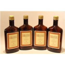 4 BOTTLES OF MONSARD ORANGE & BRANDY LIQUEUR