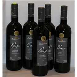 5 BOTTLES LAPOSTOLLE CASA CABERNET SAUVIGNON