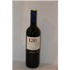 Image 1 : 5 BOTTLES OF SANTA RITA 120 MERLOT RED WINE