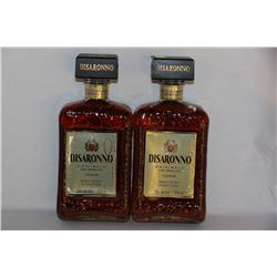 2 BOTTLES OF DISARONNO LIQUEUR
