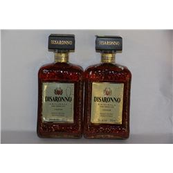 2 BOTTLES OF DISARONNO LIQUEUR