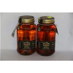 2 JARS OF OLE SMOKY HARLEY-DAVIDSON CHARRED
