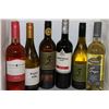 Image 1 : 6 BOTTLES OF ASSORTED WINE