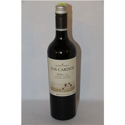 5 BOTTLES OF DONA PAULA MALBEC RED WINE