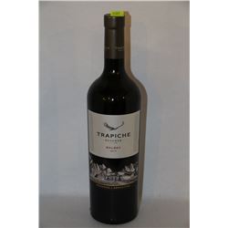 5 BOTTLES OF TRAPICHE MALBEC RED WINE