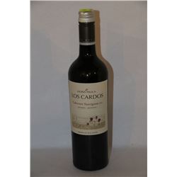 5 BOTTLES OF LOS CARDOS CABERNET SAUVIGNON