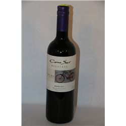 5 BOTTLES OF CONO SUR MERLOT 2013 RED WINE