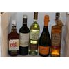 Image 1 : 5 BOTTLES OF ASSORTED WINE AND WHISKY