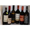 Image 1 : 6 BOTTLES OF ASSORTED WINE