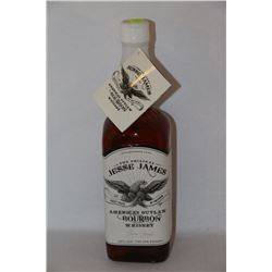 750ML BOTTLE OF JESSE JAMES BOURBON WHISKEY