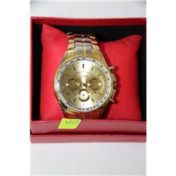 NEW MENS STAINLESS STEEL WATCH