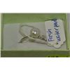 Image 1 : FRESH WATER PEARL + CUBIC ZIRCONIA RING