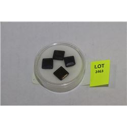 NATURAL BLUE SAPPHIRE, 4 PCS, 26 CT