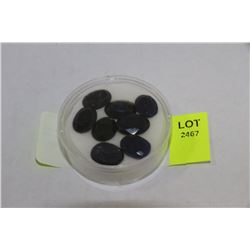NATURAL BLUE SAPPHIRE 8 PCS, 46 CT