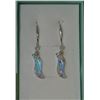 Image 1 : HANDCRAFTED SWAROVSKI CRYSTAL EARRINGS  .925